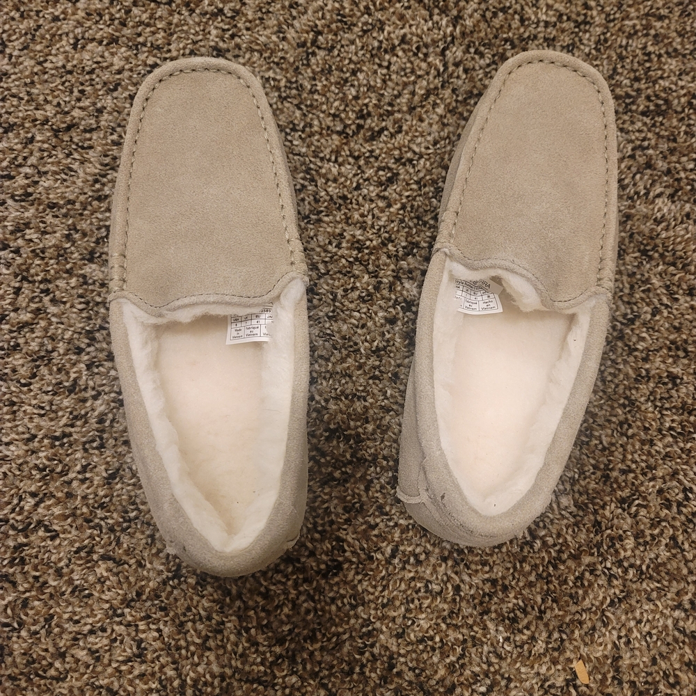 Koolaburra Men's Suede Loafers - Light Brown